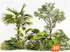 Mini Garden Skp Files 